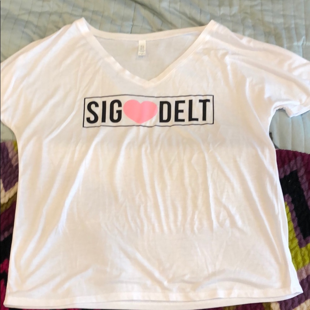 Brandy Melville inspired sigma delta tau t shirt